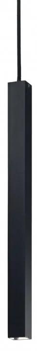 Pendul minimalist patrat negru Ultrathin S
