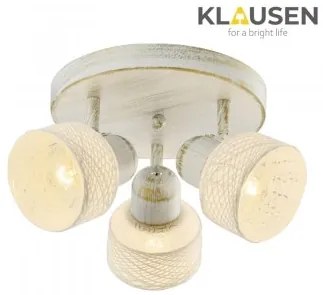 Plafoniera clasica 3 becuri E27 GRASS KL6622 KLAUSEN