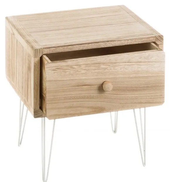 Noptieră din lemn exotic Natural Way – Casa Selección