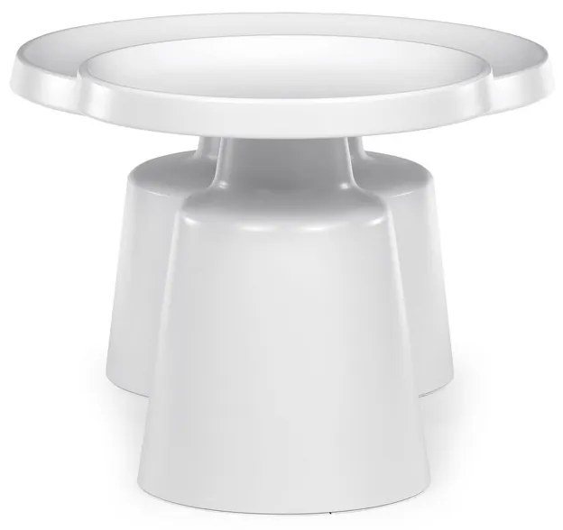 Set de măsuțe de cafea F4114 WT, alb, 2 buc.