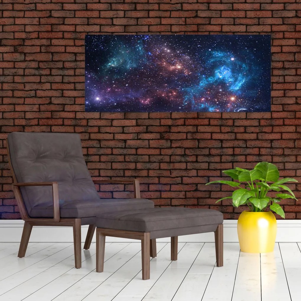 Tablou - Cer de noapte (120x50 cm)