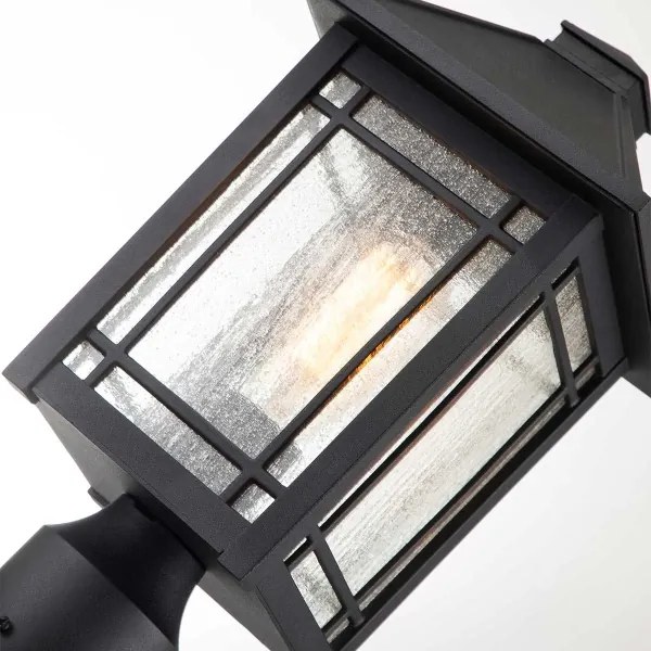 Lampă de exterior Quoizel QZ-CEDAR-POINT3-M-BK CEDAR POINT 1xE27/60W/230V IP44
