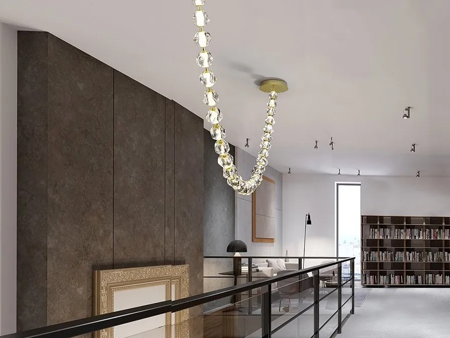 Lustra LED suspendata design modern Zaria II