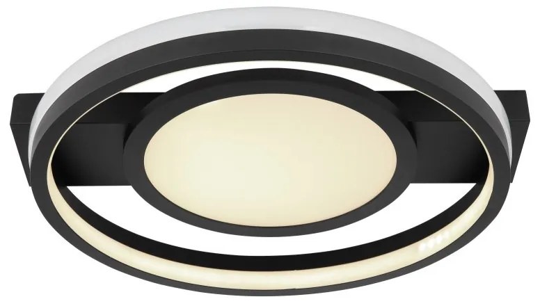Plafoniera LED RGB cu telecomanda design modern Gisell