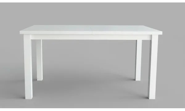 Masă extensibilă de dining LIAM albă