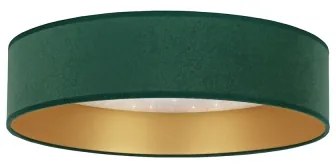 Plafonieră LED VELVET STAR LED/24W/230V d. 40 cm verde/aurie Brilagi