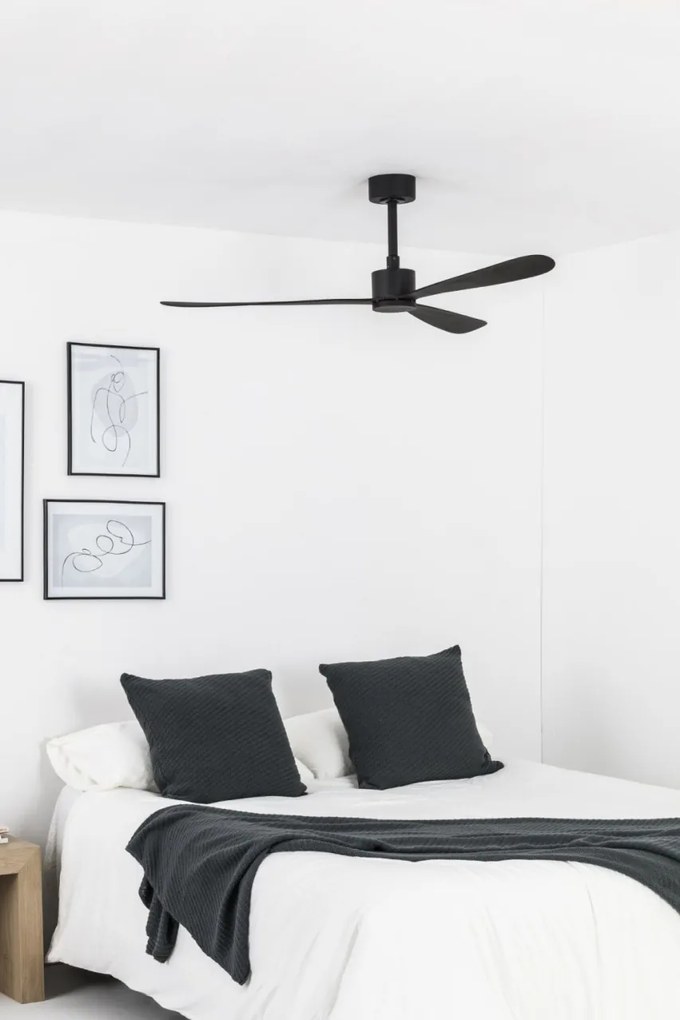 Ventilator de tavan cu telecomanda AMELIA negru