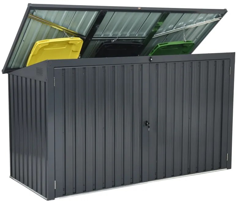 Magazie pubele 3 x 240l Hamilton Store Boss antracit
