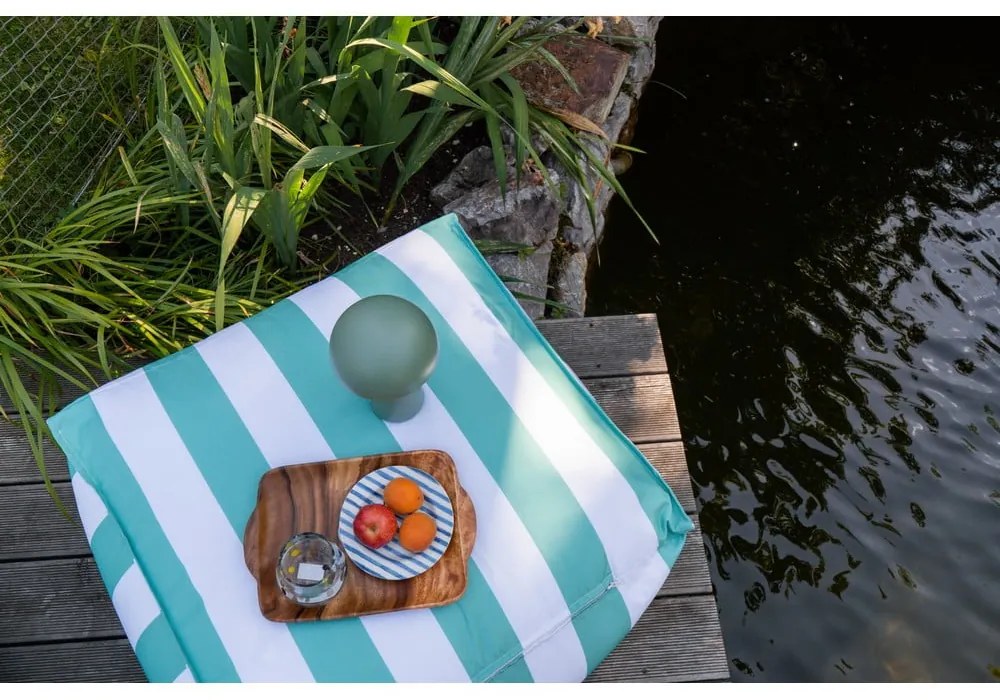 Beanbag pentru grădină alb-verde – Bonami Essentials