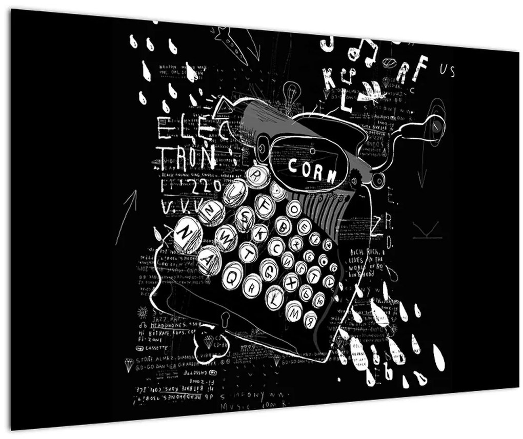 Tablou - Desen în stilul lui Banksy (90x60 cm)