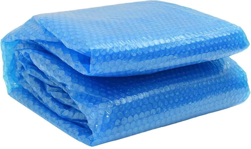 vidaXL Prelată de piscină, albastru, 210 cm, PE