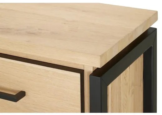 Pantofar Cu 4 Usi Si 2 Sertare Reno, Furnir Din Lemn Masiv, Smoked Oak,108 Cm