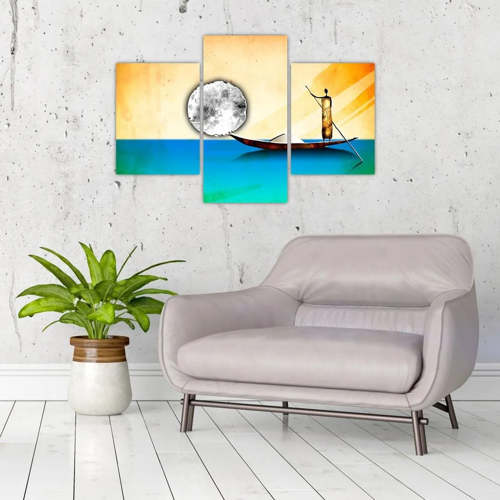 Tablou - Pictură străveche (90x60 cm)