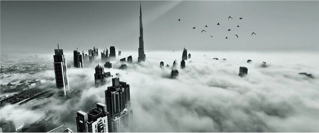 Tablou - Zgârie-nori, dubai (120x50 cm)