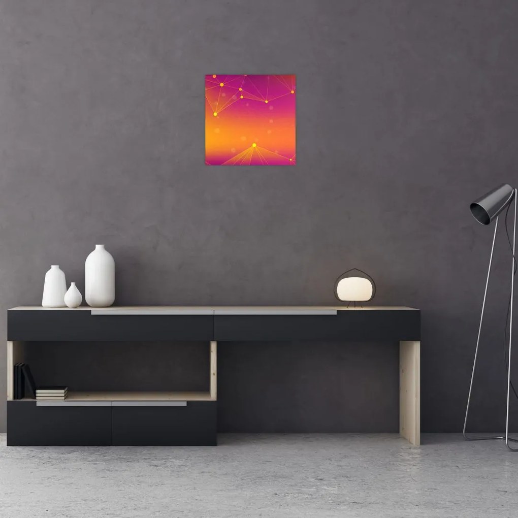 Tabloul modern colorat (30x30 cm)