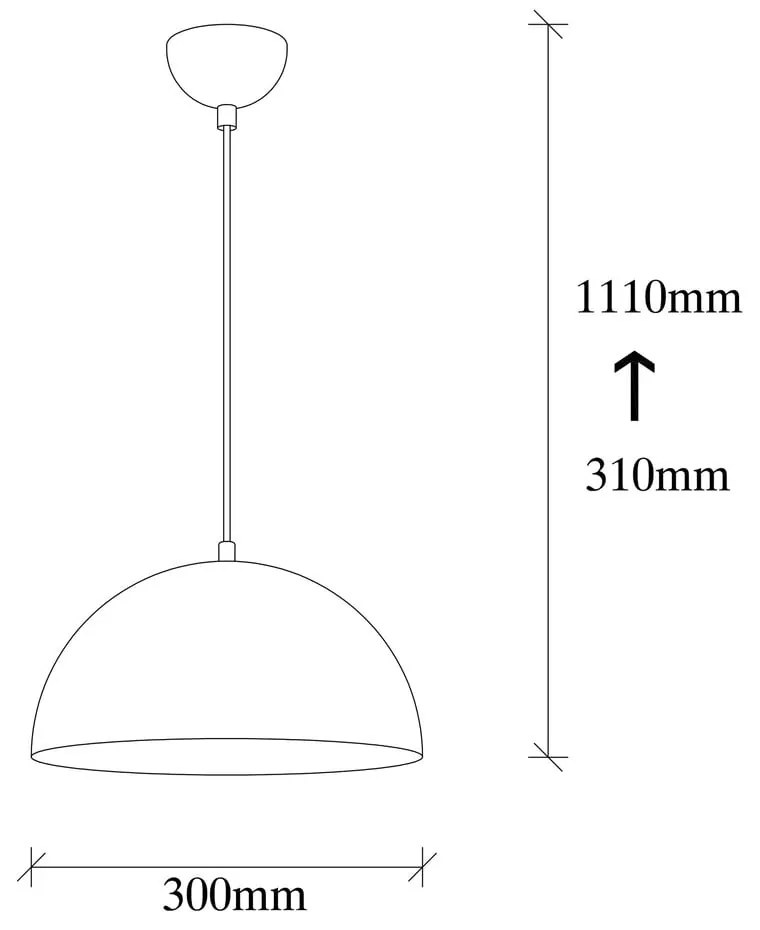 Lustră Opviq lights Silvani, negru