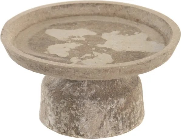 Platou decorativ aspect de piatră maro din MDF , "Terrano"