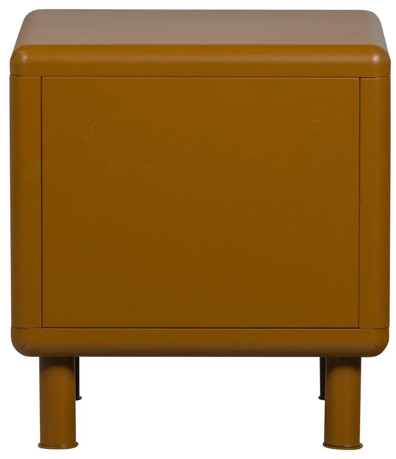 Noptieră galben ocru din metal Rune – WOOOD