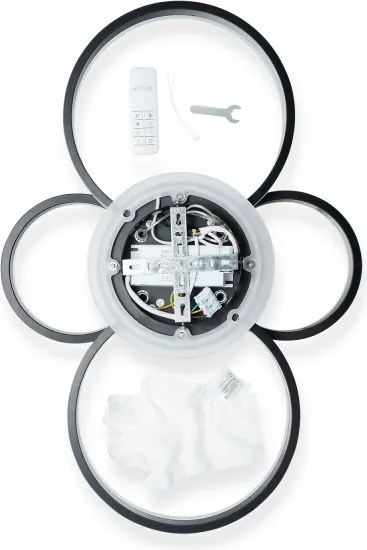 Plafonieră LED dimabilă Brilagi ORBITS LED/49W/230V 3000-6000K + telecomandă