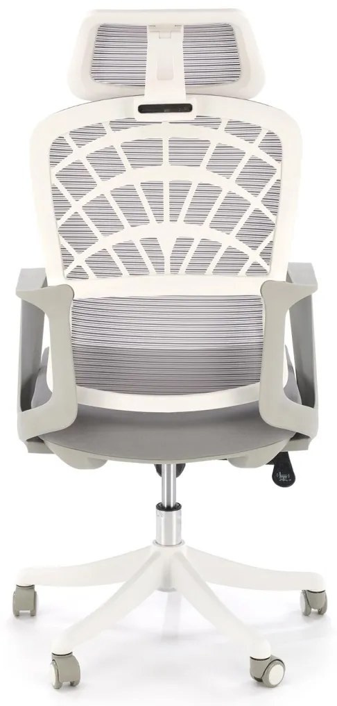 Scaun de birou Vesuvio 2 gri/alb H121 cm