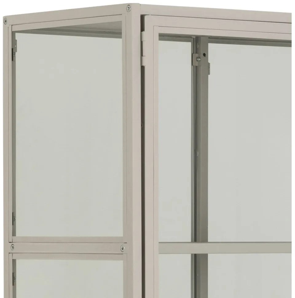 Vitrină gri 77x186x35 cm Seaford – Actona