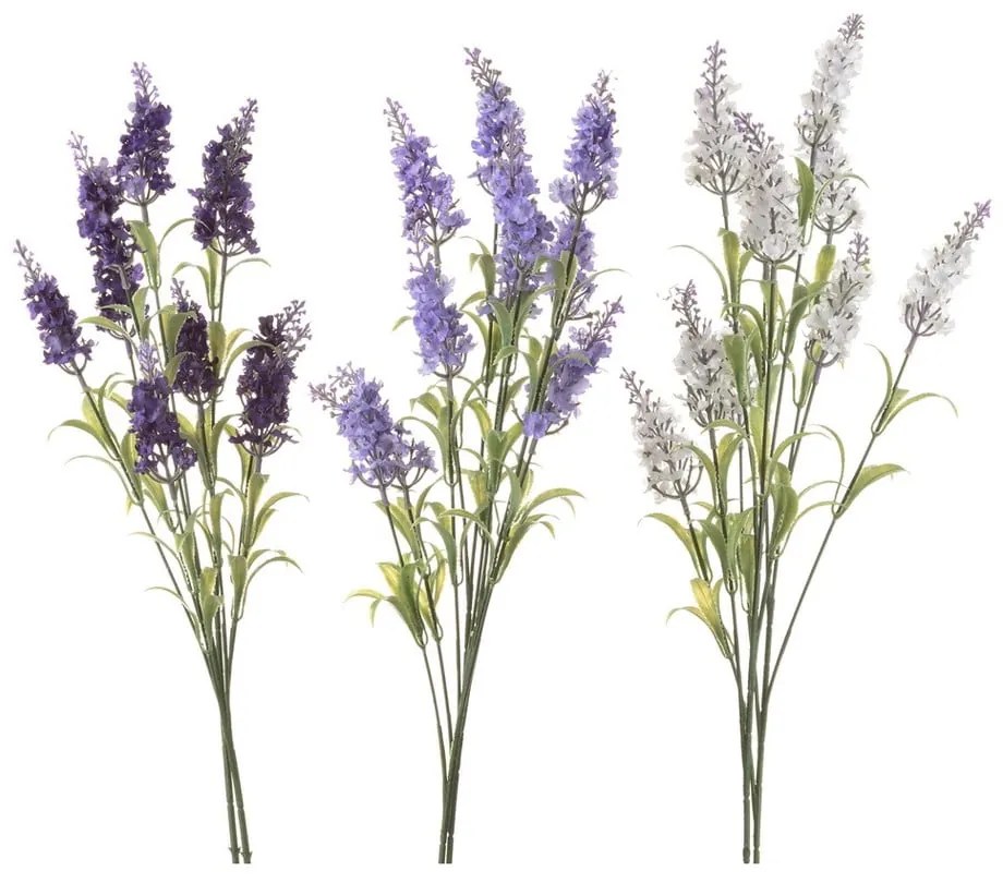 Plante artificiale 3 buc. (înălțime 55 cm) Lavender – Casa Selección