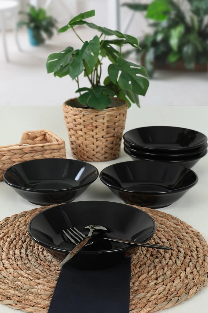 Set farfurii de desert din ceramică (6 piese), Hermia, Culoare: Multicolor