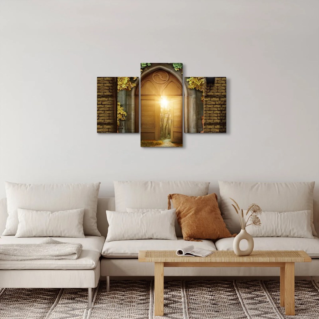 Tablou - Poarta din pădure (90x60 cm)