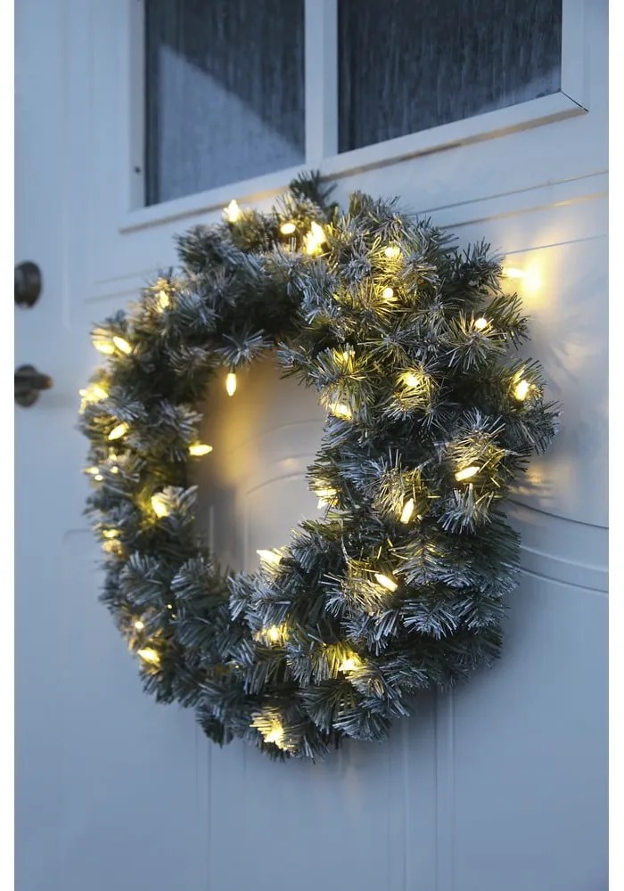 Coroniță luminoasă cu LED Star Trading Wreath, ⌀ 50 cm