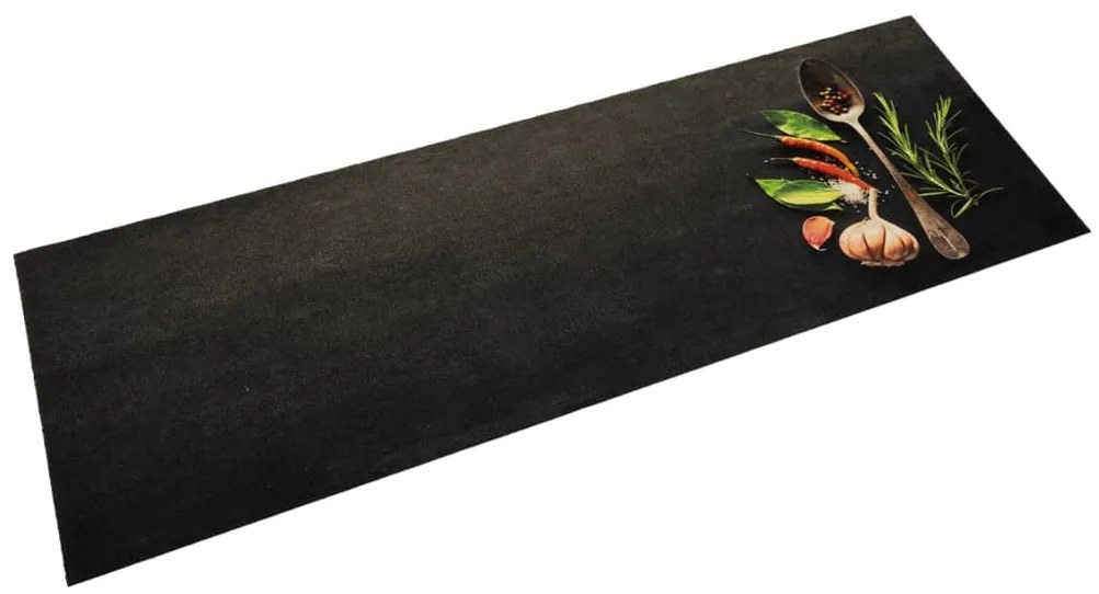 vidaXL Covor de bucătărie lavabil Spices, 60x180cm, catifea