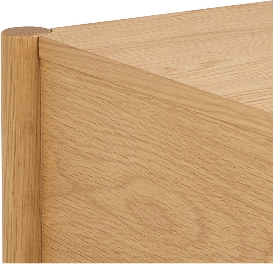 Noptieră în culoare naturală deschisă cu aspect de lemn de stejar Monfort – Actona