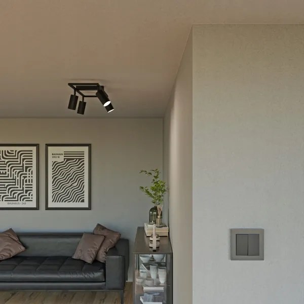 Spot 4x GU10/30W/230V, negru