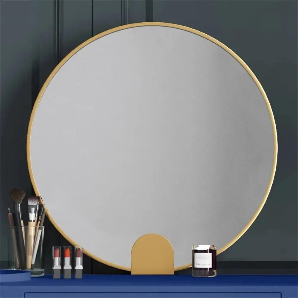 Masuta de toaleta pentru machiaj moderna cu oglinda Culoare - Albastru DEPRIMO 12239
