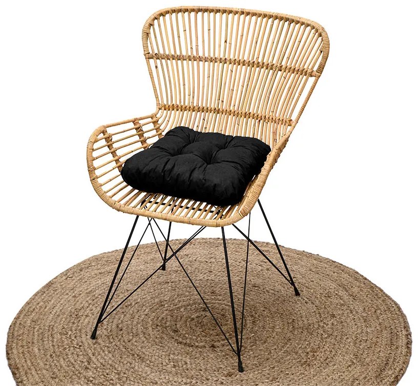 Perna scaun Soft negru