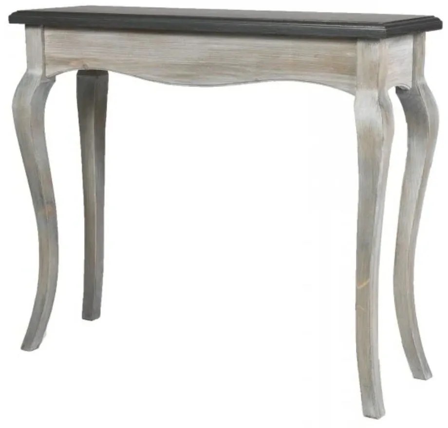 Consola natur din lemn de pin, aspect vintage, New York