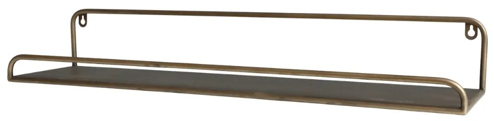 Raft de perete, din metal auriu, Kon