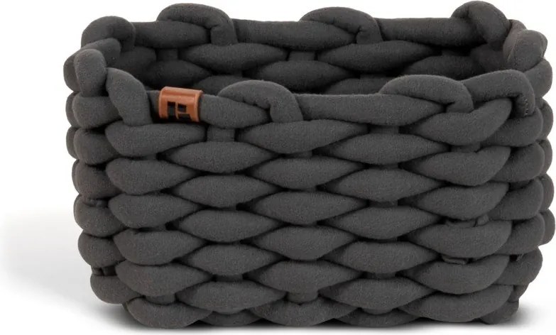 Coș de depozitare din material textil 20x15x11 cm Peach Skin S – Bigso