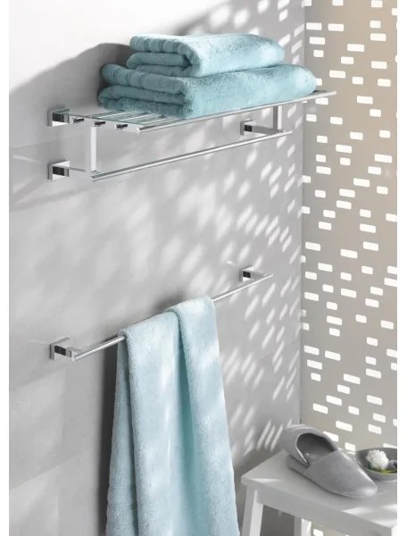 GROHE 40509001 - Suport pentru prosoape ESSENTIALS CUBE, 600 mm, crom lucios