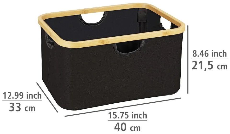 Coșuri de depozitare de depozitare 2 buc. din material textil Ecori – Wenko