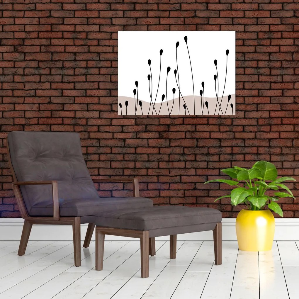 Tablou - Pajiște grafică N⁰1 (70x50 cm)
