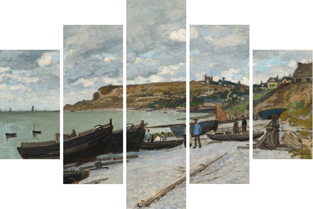 Tablou - Claude Monet, Sainte Adresse, reproducere (150x105 cm)