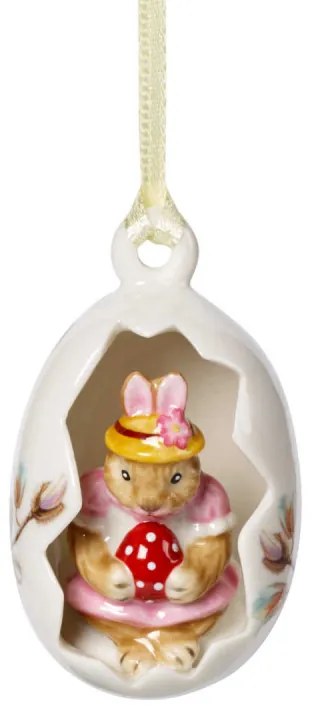 Ornament în formă de ou pentru Paște, Anna, colecția Bunny Tales - Villeroy & Boch