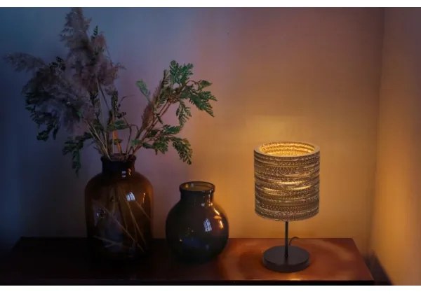 Lampă de masă Ledvance DECOR CARDBOARD 1xE27/15W/230V d. 20 cm