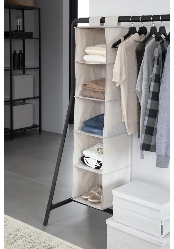 Organizator pentru șifonier de suspendat din material textil Soft Storage – Bigso Box of Sweden