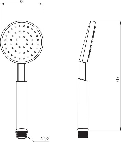 Temisto para de dus finisaj bronz / antichizat - XDCT0SFZ1