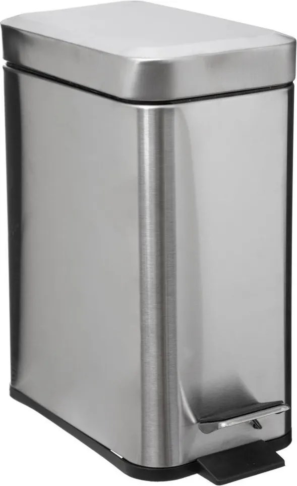 Coș din oțel inoxidabil, 5 L, argintiu