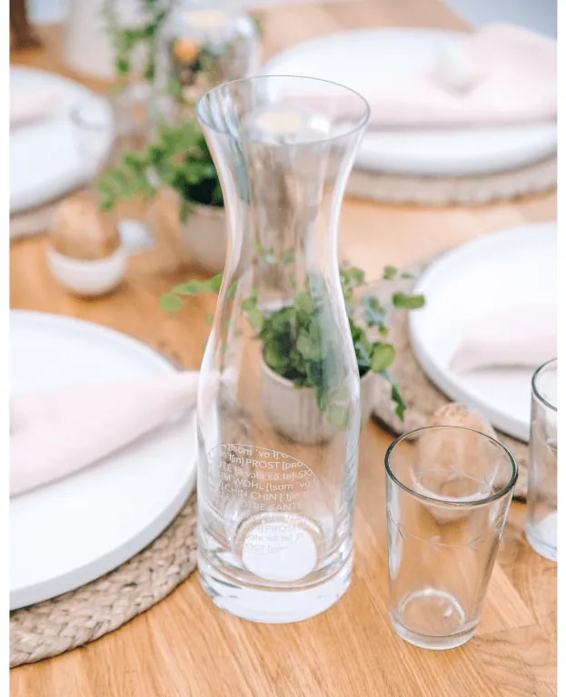 Carafa din sticla pentru vin VINO APERO, 1000 ml