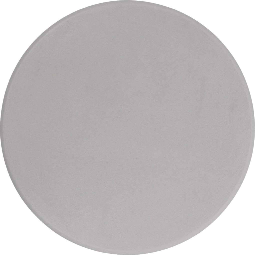 Măsuță de cafea rotundă Clav 60 cm - gri deschis