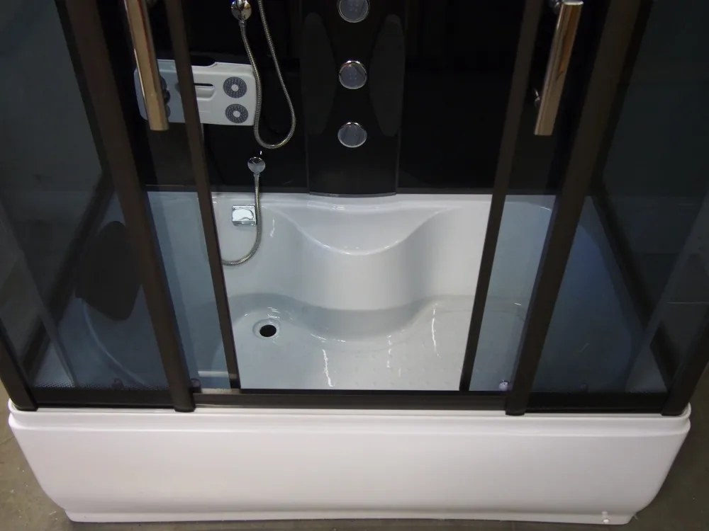 Cabină de cadă cu hidromasaj XL150, dimensiuni 150x85x215 cm