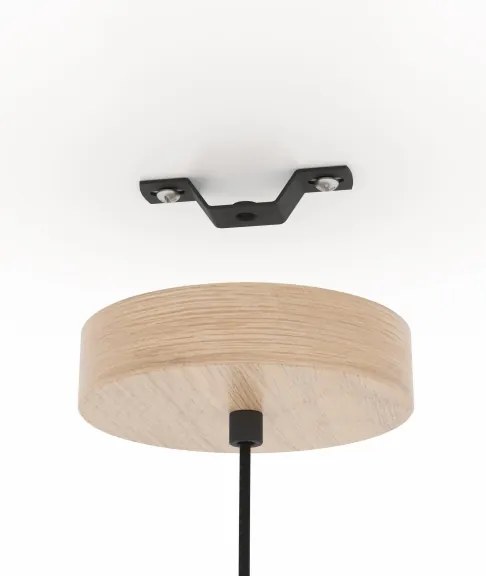 Lustră pe cablu Eglo 390323 HONTONGAS 1xE27/25W/230V bej